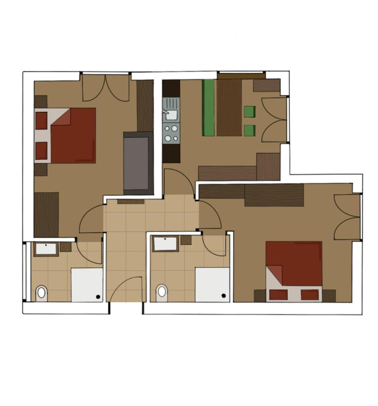 "Nature Erleben" Appartement & Komfortzimmer Velden am Woerthersee Ngoại thất bức ảnh